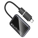 Bezprzewodowy adapter CarPlay Hoco USB A / USB C HU1 czarny