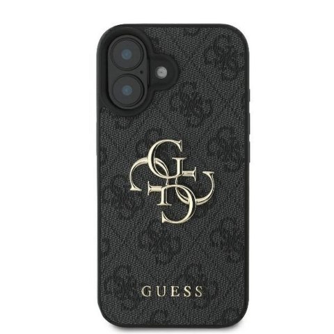GUESS futerał do IPHONE 16 GUHCP16S4GMGGR (4G PU Big Logo) czarny