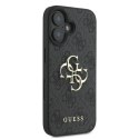 GUESS futerał do IPHONE 16 GUHCP16S4GMGGR (4G PU Big Logo) czarny