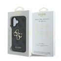 GUESS futerał do IPHONE 16 GUHCP16S4GMGGR (4G PU Big Logo) czarny
