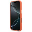 GUESS futerał do IPHONE 17 Pro GUHCP17L5PS4RGGO (PU FW Resin Logo) pomarańczowy