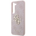 GUESS futerał do SAMSUNG S24 GUHCS24S4GMGPI (Leather 4G Metal Logo) różowy
