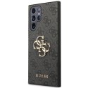 GUESS futerał do SAMSUNG S24 Ultra GUHCS24L4GMGGR (Leather 4G Metal Logo) czarny