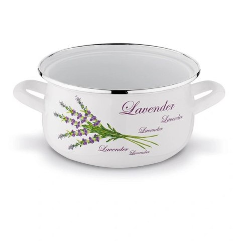 Garnek emaliowany Lawenda 1,6 l