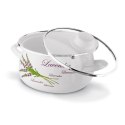 Garnek emaliowany Lawenda 1,6 l