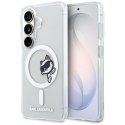 KARL LAGERFELD futerał do SAMSUNG S26 KLHMS26S6HCPSCT (Magnetic IML Peekaboo Choupette) transparentny