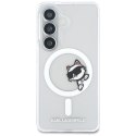 KARL LAGERFELD futerał do SAMSUNG S26 KLHMS26S6HCPSCT (Magnetic IML Peekaboo Choupette) transparentny
