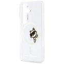 KARL LAGERFELD futerał do SAMSUNG S26 KLHMS26S6HCPSCT (Magnetic IML Peekaboo Choupette) transparentny