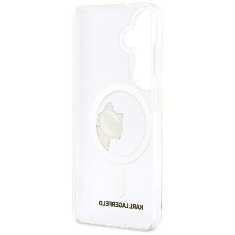 KARL LAGERFELD futerał do SAMSUNG S26 KLHMS26S6HCPSCT (Magnetic IML Peekaboo Choupette) transparentny