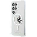 KARL LAGERFELD futerał do SAMSUNG S26 Ultra KLHMS26L6HCPSCT (Magnetic IML Peekaboo Choupette) transparentny