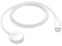 Oryginalny kabel do szybkiego ładowania indukcyjnego Apple Watch USB C 7,5W 1m MT0H3ZM/A biały bulk