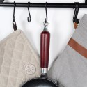 Patelnia Żeliwna do Smażenia Duszenia Gaz Indukcja Solidna VILDE 28 cm