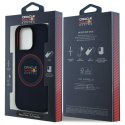 RED BULL futerał do IPHONE 14 Pro kompatybilny z MagSafe RBHMP14L24SIILVR (Silicone red Ring) navy