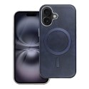 Futerał do iPhone 16 PRO MAX Gentleman Mag Cover zgodny z MagSafe granatowy