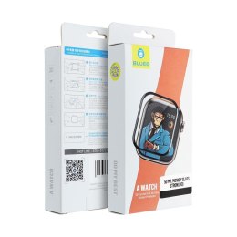 Szkło Hartowane 5D Mr. Monkey Glass - do Apple Watch SE / SE 2 / SE 3 40MM czarny (Anti-Static Strong HD)