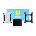 Szkło Hartowane 5D Mr. Monkey Glass - do Apple Watch SE / SE 2 / SE 3 40MM czarny (Anti-Static Strong HD)