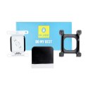 Szkło Hartowane 5D Mr. Monkey Glass - do Apple Watch SE / SE 2 / SE 3 44MM czarny (Anti-Static Strong HD)