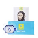 Szkło Hartowane 5D Mr. Monkey Glass - do Apple Watch Ultra / Ultra 2 / Ultra 3 czarny (Anti-Static Strong HD)
