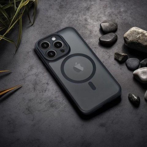 Futerał do Samsung A15 Full Matte Mag Cover zgodny z MagSafe czarny