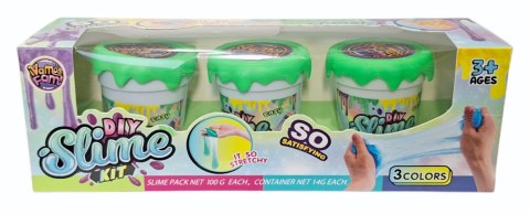 Masa plastyczna slime 3 kolory