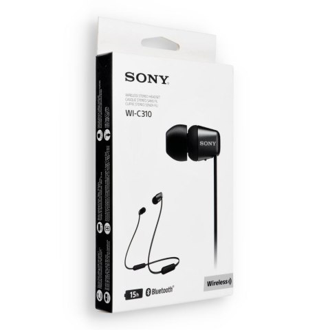 Słuchawki bezprzewodowe douszne Sony WI-C310 czarne
