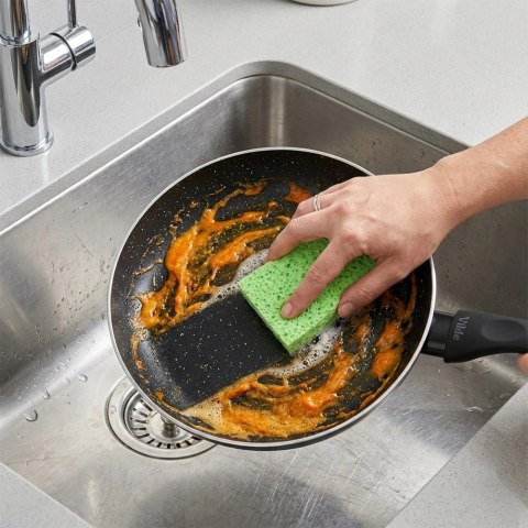 Patelnia Granitowa 26 cm Black Line Indukcja Gaz Non-stick VILDE