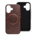 Futerał do iPhone 14 PRO MAX Gentleman Mag Cover zgodny z MagSafe brązowy