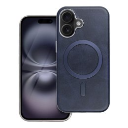 Futerał do iPhone 14 PRO MAX Gentleman Mag Cover zgodny z MagSafe granatowy