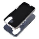 Futerał do iPhone 14 PRO MAX Gentleman Mag Cover zgodny z MagSafe granatowy