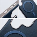 Futerał do iPhone 14 PRO MAX Gentleman Mag Cover zgodny z MagSafe granatowy