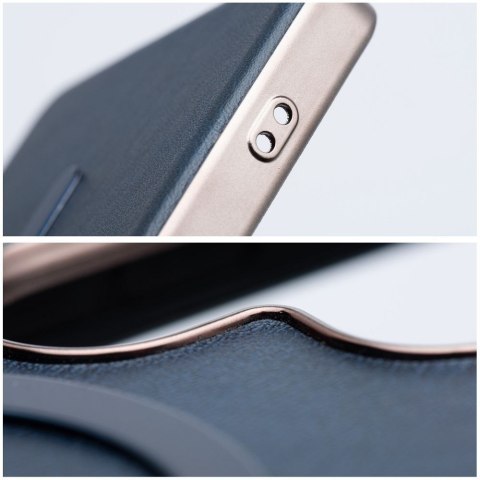 Futerał do iPhone 14 PRO MAX Gentleman Mag Cover zgodny z MagSafe granatowy