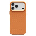 Futerał do iPhone 16 Kevlar zgodny z MagSafe pomarańczowy