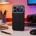 Futerał do iPhone 16 PRO MAX Kevlar zgodny z MagSafe czarny