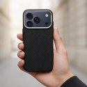 Futerał do iPhone 16 PRO MAX Kevlar zgodny z MagSafe czarny