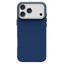 Futerał do iPhone 16 PRO MAX Kevlar zgodny z MagSafe niebieski