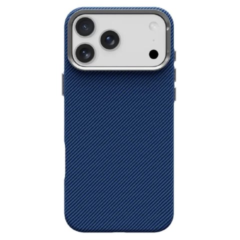Futerał do iPhone 17 PRO Kevlar zgodny z MagSafe niebieski