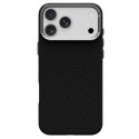 Futerał do iPhone 17 PRO MAX Kevlar zgodny z MagSafe czarny