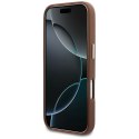 KARL LAGERFELD futerał do IPHONE 17 Pro Max kompatybilny z MagSafe KLHMP17X5PGFKHGW (Karl Head Logo) brązowy