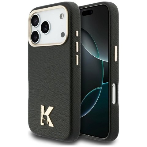 KARL LAGERFELD futerał do IPHONE 17 Pro kompatybilny z MagSafe KLHMP17L5PGFKHGK (Karl Head Logo) czarny