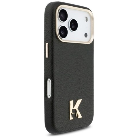 KARL LAGERFELD futerał do IPHONE 17 Pro kompatybilny z MagSafe KLHMP17L5PGFKHGK (Karl Head Logo) czarny