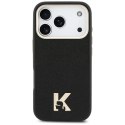 KARL LAGERFELD futerał do IPHONE 17 Pro kompatybilny z MagSafe KLHMP17L5PGFKHGK (Karl Head Logo) czarny
