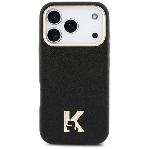 KARL LAGERFELD futerał do IPHONE 17 Pro kompatybilny z MagSafe KLHMP17L5PGFKHGK (Karl Head Logo) czarny