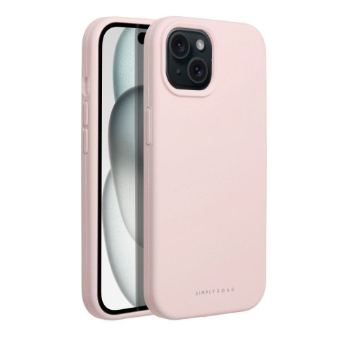 ROAR futerał CLOUD SKIN do IPHONE 15 Jasnoróżowy