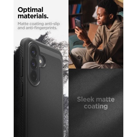 Etui na Samsung A57 5G Spigen Rugged Armor czarny