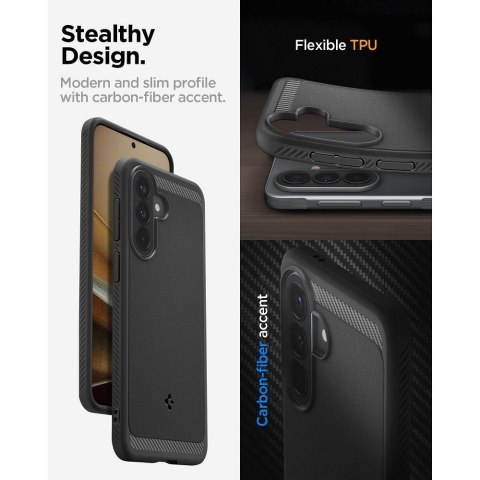 Etui na Samsung A57 5G Spigen Rugged Armor czarny