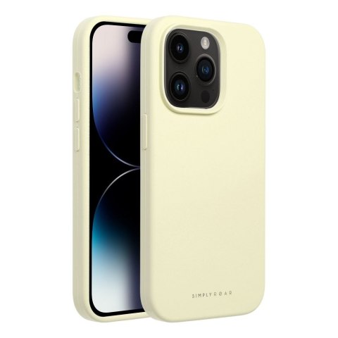 ROAR futerał CLOUD SKIN do IPHONE 17 Pro Jasnożółty