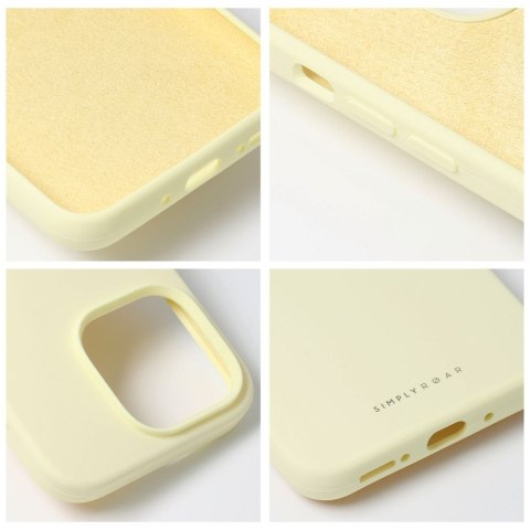 ROAR futerał CLOUD SKIN do IPHONE 17 Pro Jasnożółty