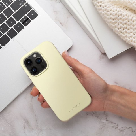 ROAR futerał CLOUD SKIN do IPHONE 17 Pro Jasnożółty