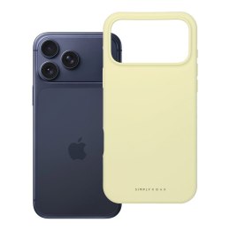 ROAR futerał CLOUD SKIN do IPHONE 17 Pro Max Jasnożółty