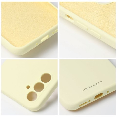 ROAR futerał CLOUD SKIN do SAMSUNG A16 5G Jasnożółty